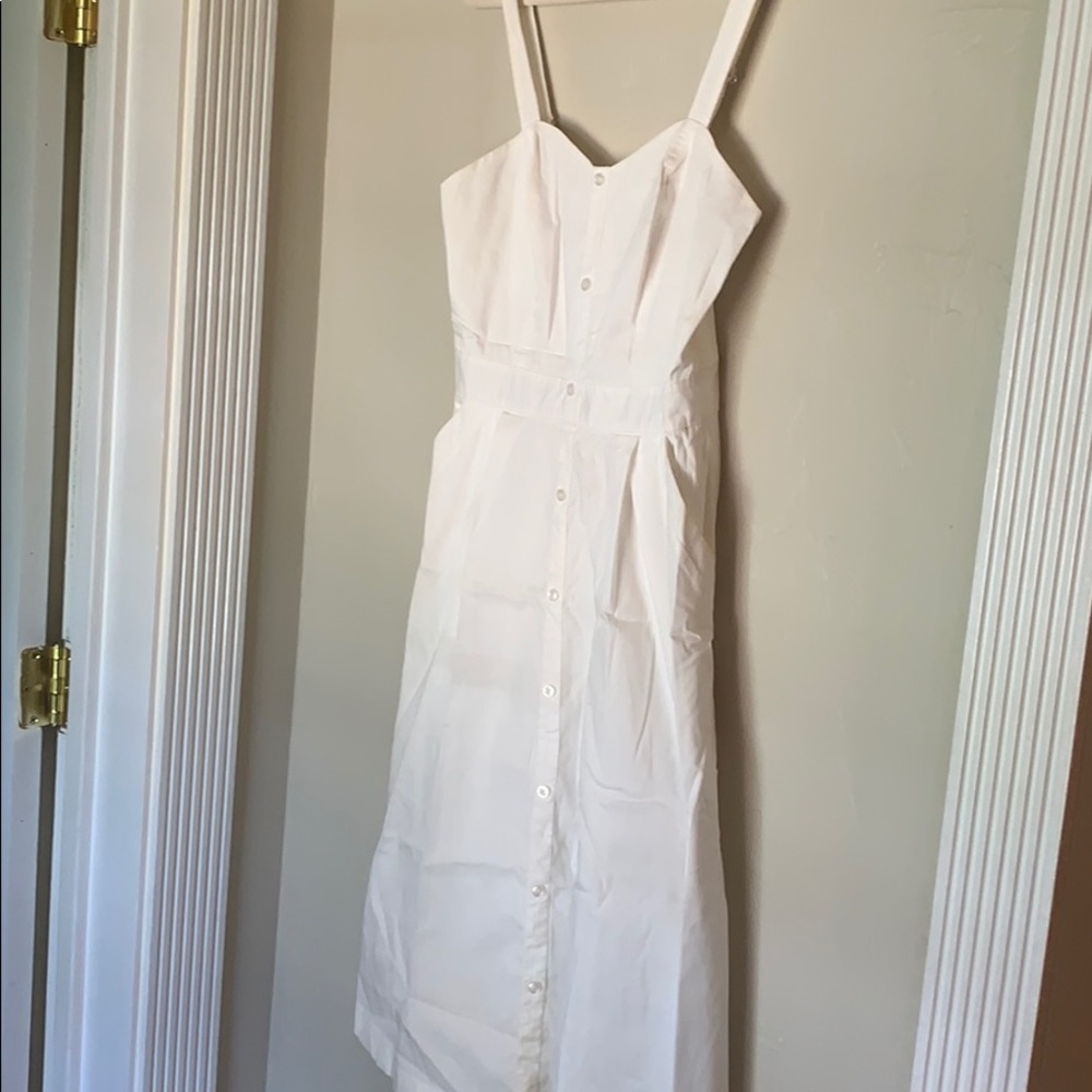 Guess white cotton dress size 4